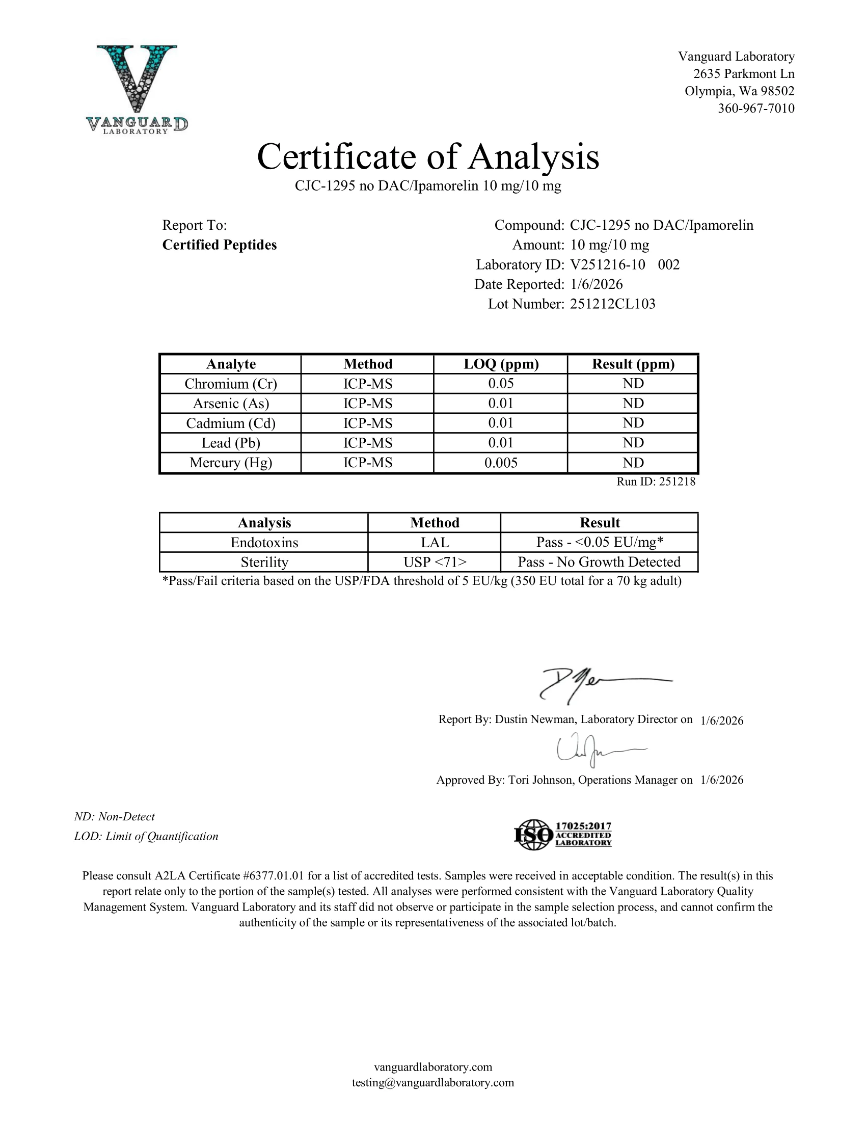 CJC / IPA 10/10 MG - Image 2