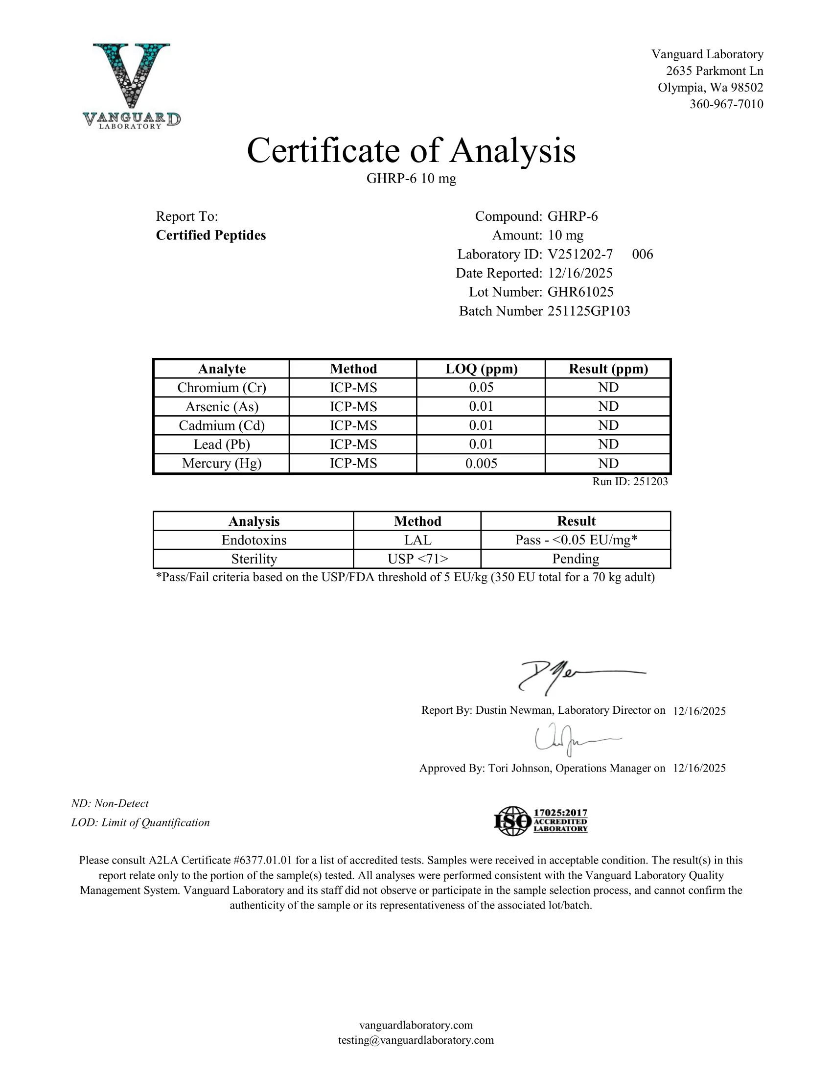 GHRP 6 10MG - Image 2