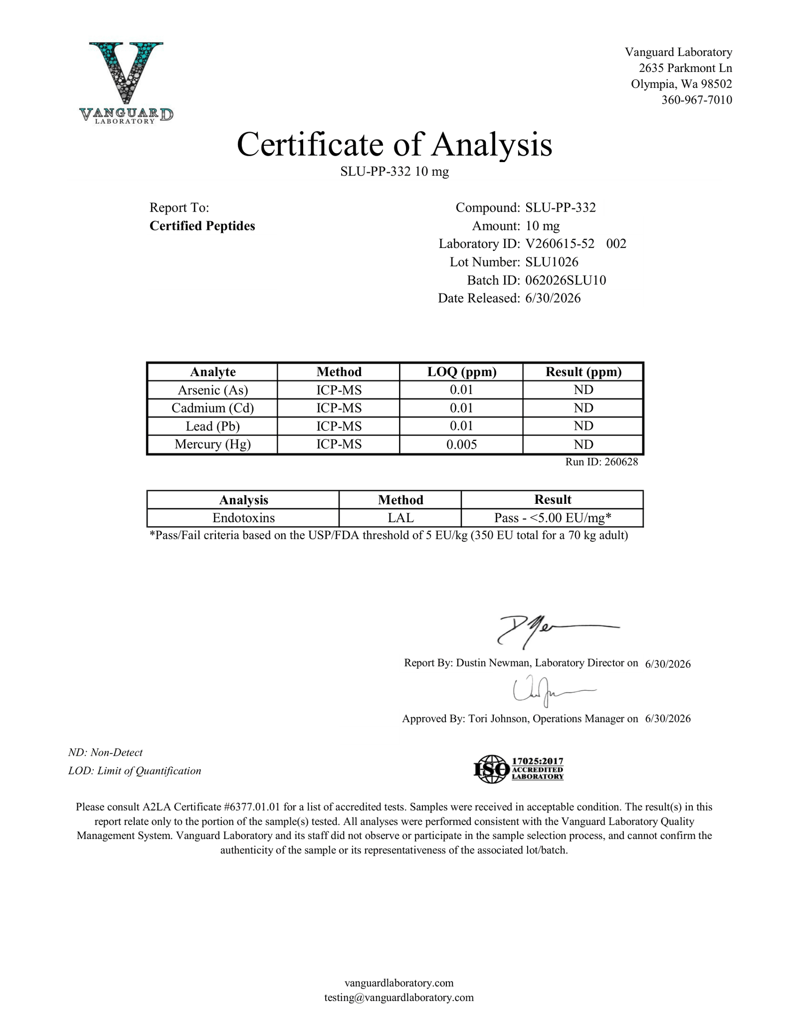 SLU-PP-332 10MG 3ML VIAL - Image 3